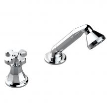 THG A54-6532/60A-A08 - Deck mounted mixer with handshower, progressive cartridge
