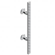 THG A59-900/US - A59-900/US - Rain-Bar Rectangular With 18 Picots23 1/2'' Long - With Easyclean System