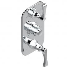 THG A55-5540BE-A08 - Trim for thg thermostat with 2-way diverter and on/off control, rough part supplied with fixing bo