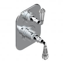 THG A56-5500BE-A02 - Trim for thg thermostat with 2-way diverter, rough part supplied with fixing box ref. 5 500AE/US