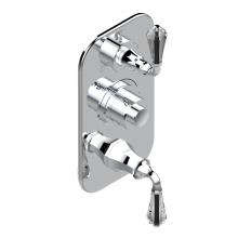 THG A56-5540BE-A08 - Trim for thg thermostat with 2-way diverter and on/off control, rough part supplied with fixing bo