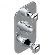 THG A57-5540BE-A02 - Trim for thg thermostat with 2-way diverter and on/off control, rough part supplied with fixing bo