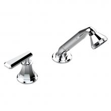 THG A58-6532/60A-A08 - Deck mounted mixer with handshower, progressive cartridge