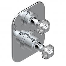 THG A59-5500BE-A02 - Trim for thg thermostat with 2-way diverter, rough part supplied with fixing box ref. 5 500AE/US