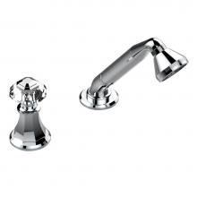 THG A59-6532/60A-A08 - Deck mounted mixer with handshower, progressive cartridge
