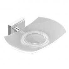 THG G04-500-A08 - Glass soap dish, wall mounted