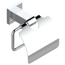 THG A6H-538AC-A02 - Toilet paper holder, single mount with cover