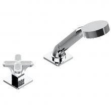 THG A6G-6532/60A-A02 - Deck mounted mixer with handshower, progressive cartridge