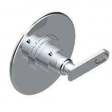 THG A6H-5100BR-A02 - Trim for THG thermostatic valve, rough part supplied with fixing box ref. 5 200AE/US - Round plate