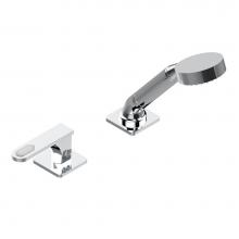 THG A6H-6532/60A-A02 - Deck mounted mixer with handshower, progressive cartridge