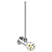 THG A7A-181/SWC-A02 - Angle supply valve with 3/8'' adaptor set for toilet