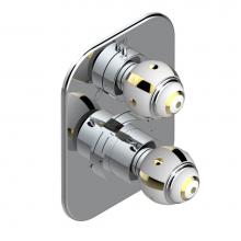 THG A7A-5500BE-A02 - Trim for thg thermostat with 2-way diverter, rough part supplied with fixing box ref. 5 500AE/US