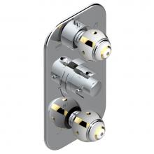 THG A7A-5540BE-A08 - Trim for thg thermostat with 2-way diverter and on/off control, rough part supplied with fixing bo