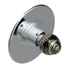 THG A7F-5100BR-A02 - Trim for THG thermostatic valve, rough part supplied with fixing box ref. 5 200AE/US - Round plate