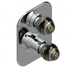 THG A7F-5500BE-A02 - Trim for thg thermostat with 2-way diverter, rough part supplied with fixing box ref. 5 500AE/US