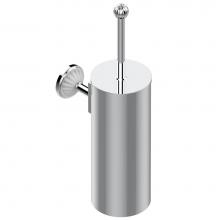 THG A8M-4720C-A08 - Metal toilet brush holder with brush with cover wall mounted