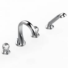 THG E53-112BUS-A02 - Roman tub set with divertor spout and handshower, 3/4'' valves