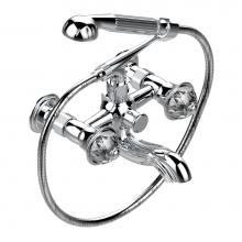 THG E53-13B/US-A02 - Exposed tub filler with cradle handshower, wall mounted