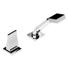 THG G04-6532/60A-A02 - Deck mounted mixer with handshower, progressive cartridge