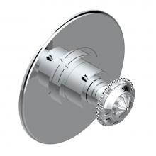 THG G24-5100BR-A02 - Trim for THG thermostatic valve, rough part supplied with fixing box ref. 5 200AE/US - Round plate