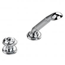 THG G24-6532/60A-A02 - Deck mounted mixer with handshower, progressive cartridge