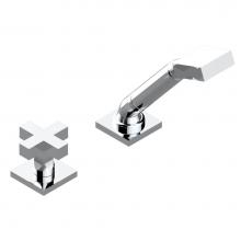 THG G1T-6532/60A-A02 - Deck mounted mixer with handshower, progressive cartridge