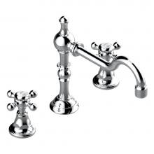 THG G25-151/US-A08 - Widespread lavatory set with drain