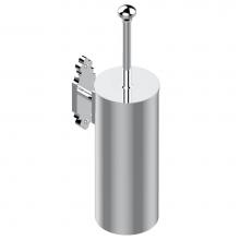 THG G3M-4720C-A02 - Metal toilet brush holder with brush with cover wall mounted