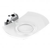 THG G2R-500-A02 - Glass soap dish, wall mounted
