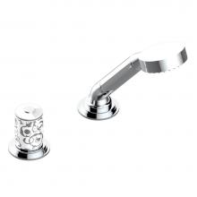 THG G2R-6532/60A-A02 - Deck mounted mixer with handshower, progressive cartridge