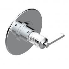 THG G2S-5100BR-A02 - Trim for THG thermostatic valve, rough part supplied with fixing box ref. 5 200AE/US - Round plate
