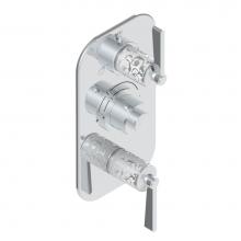 THG G2S-5540BE-A08 - Trim for thg thermostat with 2-way diverter and on/off control, rough part supplied with fixing bo