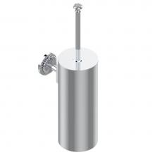 THG G31-4720C-A02 - Metal toilet brush holder with brush with cover wall mounted