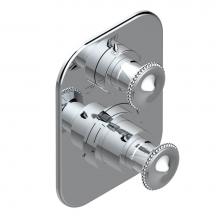 THG G31-5500BE-A02 - Trim for thg thermostat with 2-way diverter, rough part supplied with fixing box ref. 5 500AE/US
