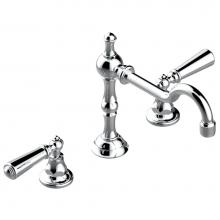 THG G3M-151/US-A08 - Widespread lavatory set with drain