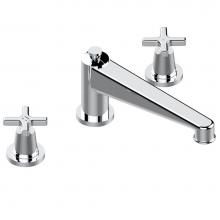 THG G69-25SGUS-A02 - Roman tub set with 3/4'' valves