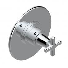 THG G69-5100BR-A02 - Trim for THG thermostatic valve, rough part supplied with fixing box ref. 5 200AE/US - Round plate
