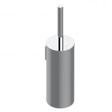 THG G6A-4720C-A02 - Metal toilet brush holder with brush with cover wall mounted