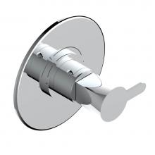 THG G6B-5100BR-A02 - Trim for THG thermostatic valve, rough part supplied with fixing box ref. 5 200AE/US - Round plate