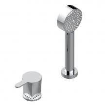 THG G6B-6532/60A-A02 - Deck mounted mixer with handshower, progressive cartridge