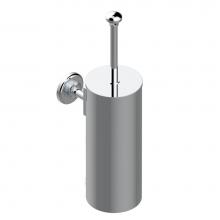 THG G7B-4720C-A02 - Metal toilet brush holder with brush with cover wall mounted