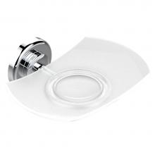 THG G7A-500-A08 - Glass soap dish, wall mounted