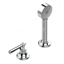 THG G7B-6532/60A-A02 - Deck mounted mixer with handshower, progressive cartridge