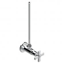 THG G7C-181/SWC-A08 - Angle supply valve with 3/8'' adaptor set for toilet