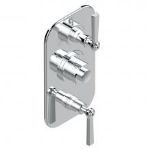 THG G7D-5540BE-A02 - Trim for thg thermostat with 2-way diverter and on/off control, rough part supplied with fixing bo