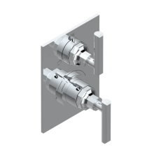 THG G8B-5600BE-A02 - Trim for thermostatic mixer with stop valve and 3 way diverter, rough part supplied with fixing bo