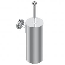 THG U1A-4720C-A02 - Metal toilet brush holder with brush with cover wall mounted