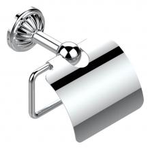 THG U1A-538AC-A02 - Toilet paper holder, single mount with cover
