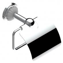 THG U1D-538AC-A02 - Toilet paper holder, single mount with cover