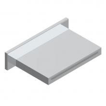 THG U2A-22NIA/A-A02 - WATERFALL BATH SPOUT, WALL MOUNTED 9''